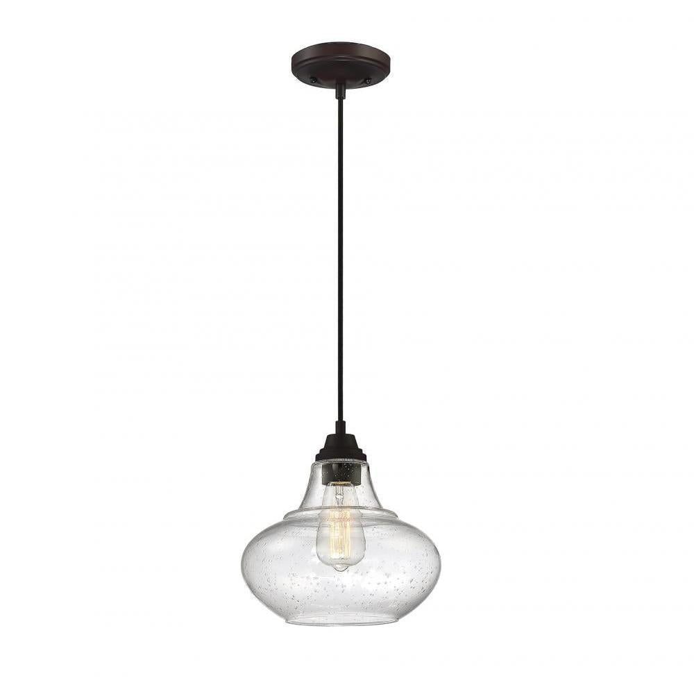 1-Light Mini Pendant in Oil Rubbed Bronze