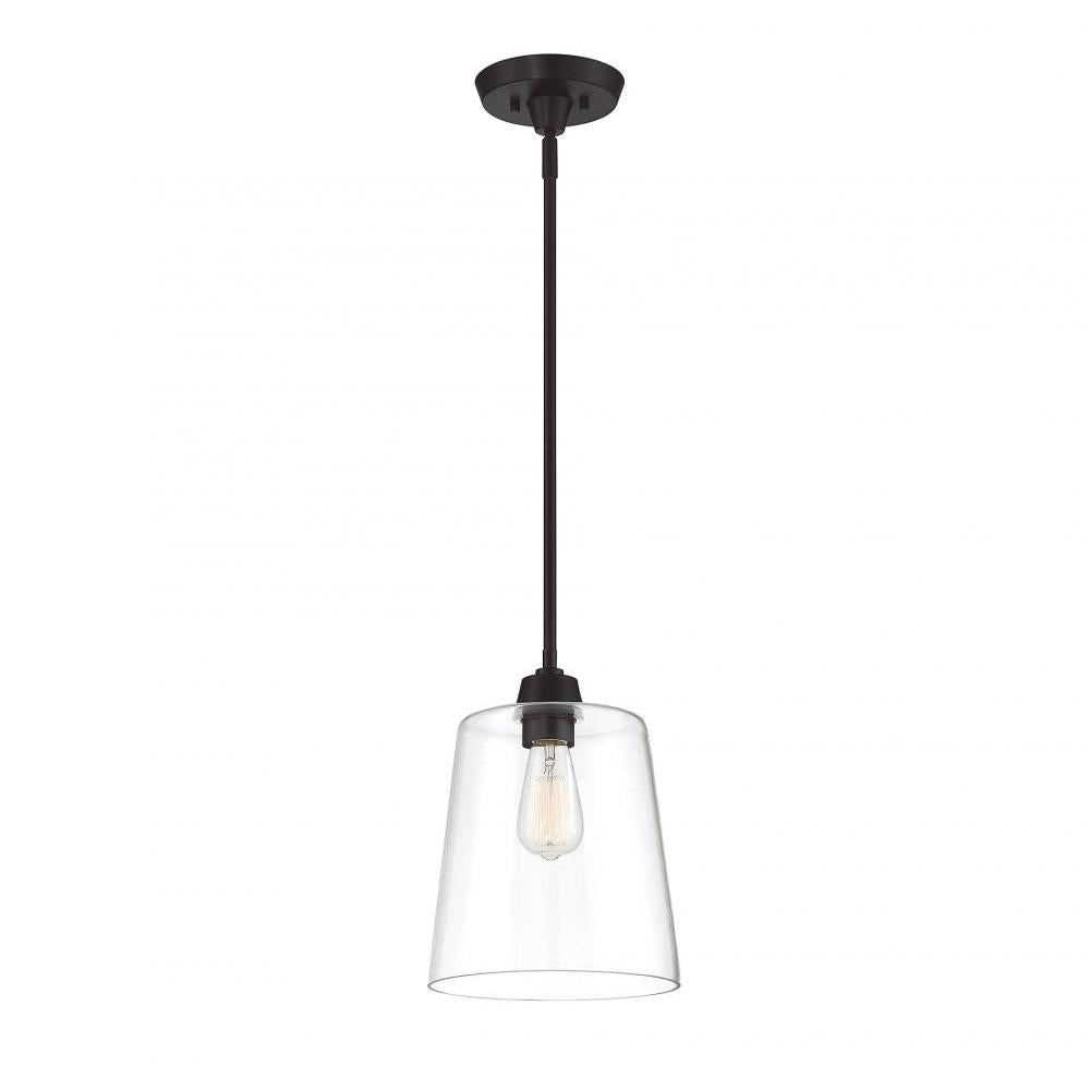 1-Light Pendant in Oil Rubbed Bronze