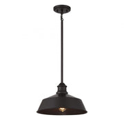 1-Light Pendant in Oil Rubbed Bronze