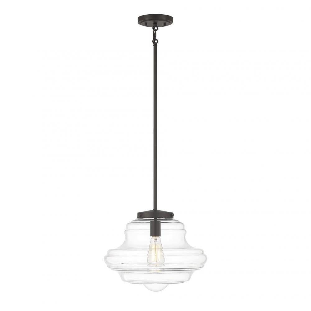 1-Light Pendant in Oil Rubbed Bronze