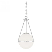 1-Light Pendant in Chrome