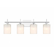 4-Light Bathroom Vanity Light in Chrome