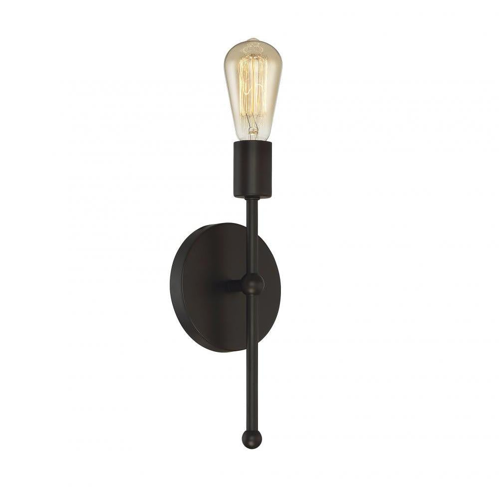 1-Light Wall Sconce in Oil Rubbed Bronze