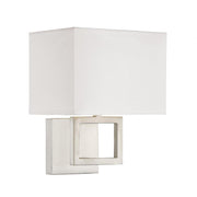 1-Light Wall Sconce in Brushed Nickel