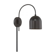 1-Light Adjustable Wall Sconce in Oil Rubbed Bronze
