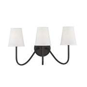 3-Light Wall Sconce in Oil Rubbed Bronze