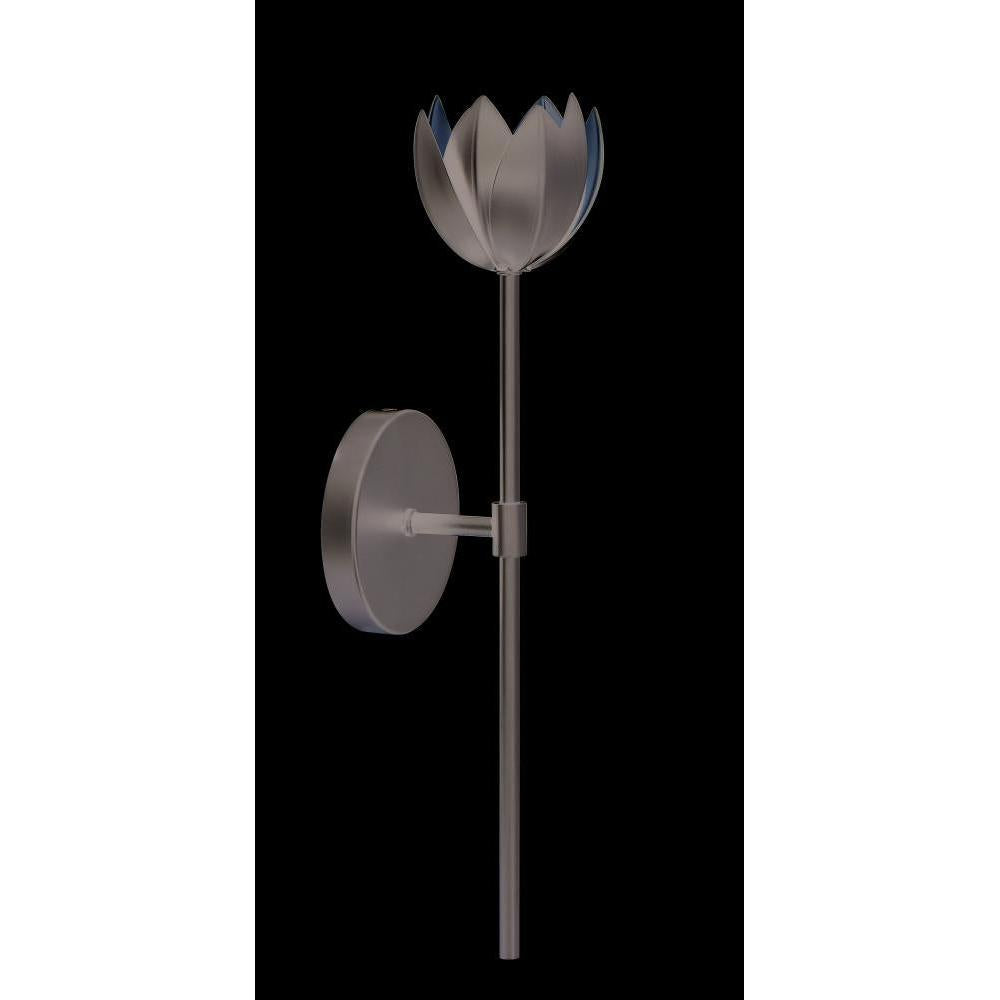 1-Light LED Wall Sconce in Matte Black