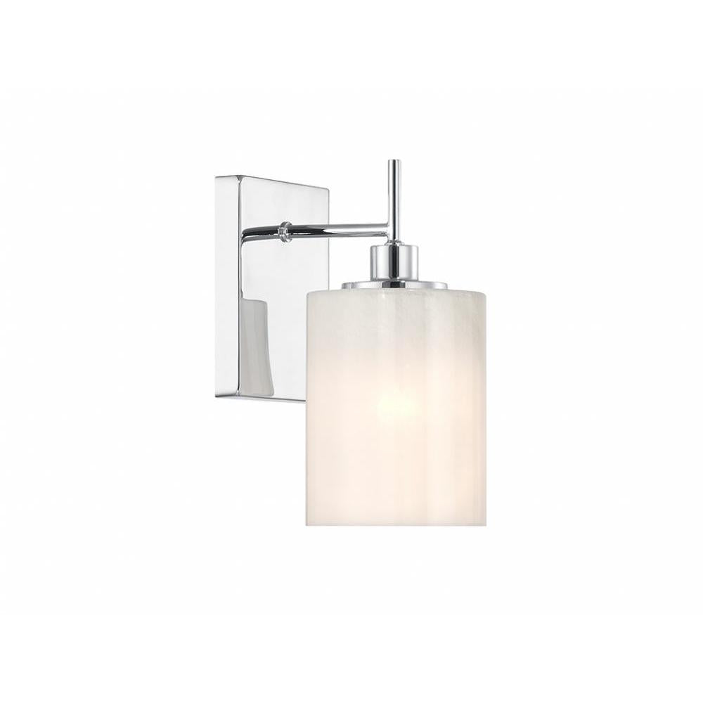 1-Light Wall Sconce in Chrome