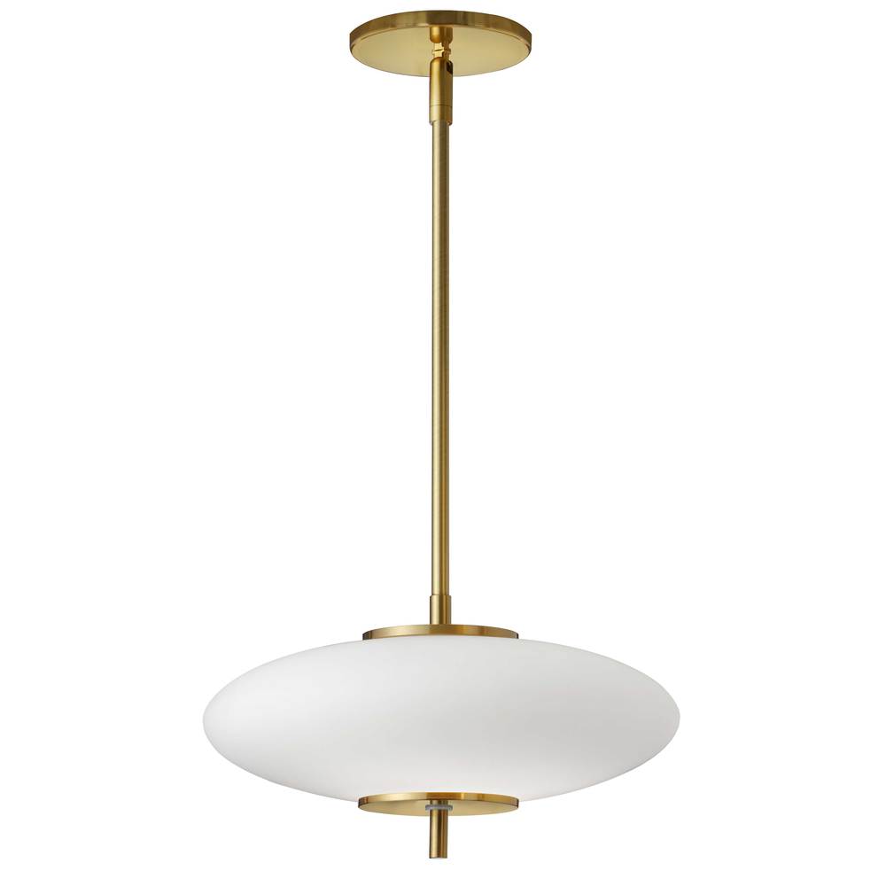 Dainolite MAD-121LEDP-AGB Pendant Contemporary - Aged Brass