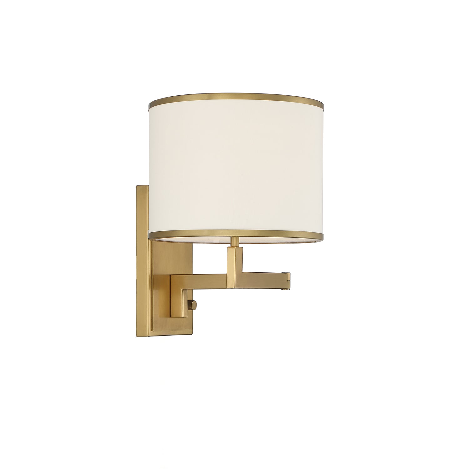 Crystorama Madison MAD-B4101-AG – 10 Inch – 1 Light – Sconce – Aged Brass – Dry Rated