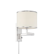 Crystorama Madison MAD-B4101-PN – 10 Inch – 1 Light – Sconce – Polished Nickel – Dry Rated
