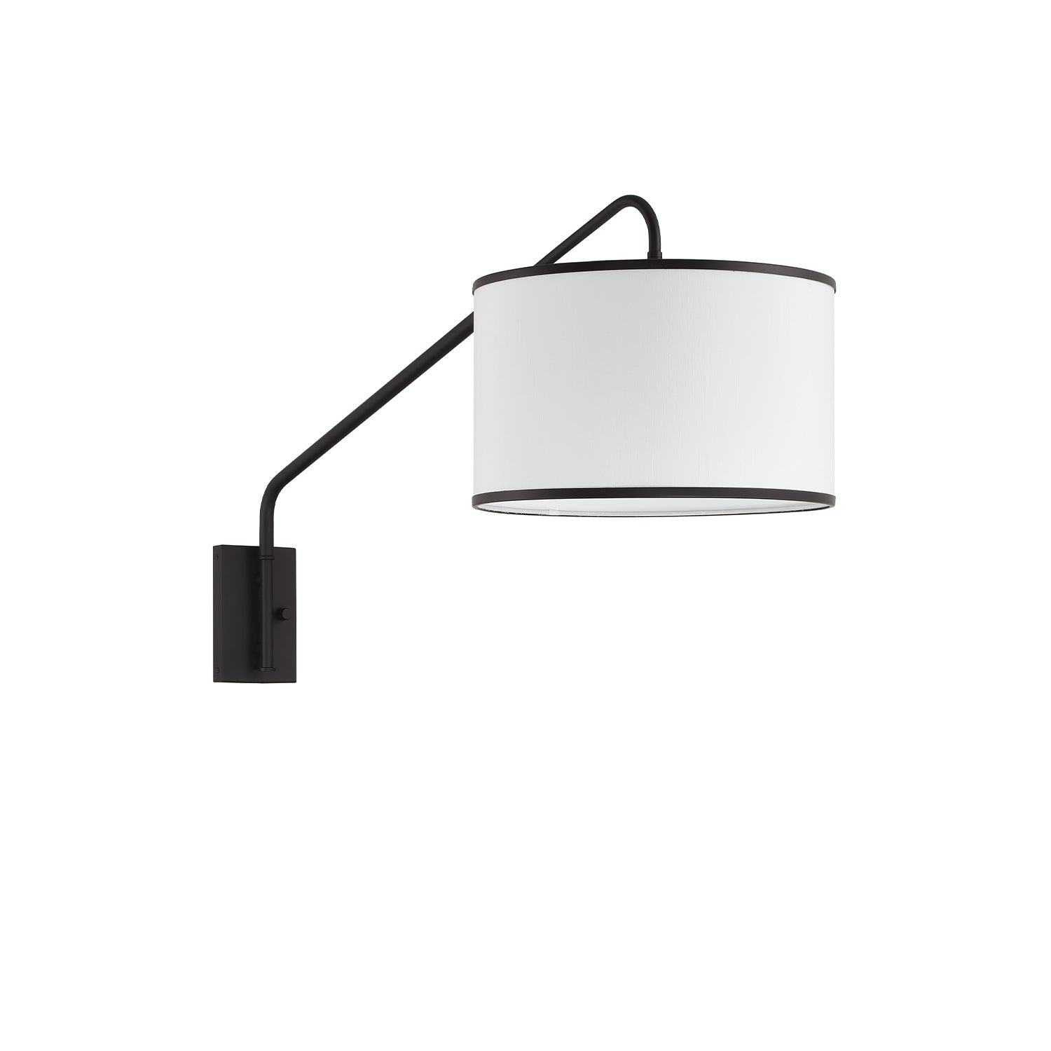 Crystorama Mallory MAL-601-MK – 15 Inch – 1 Light – Sconce – Matte Black – Dry Rated
