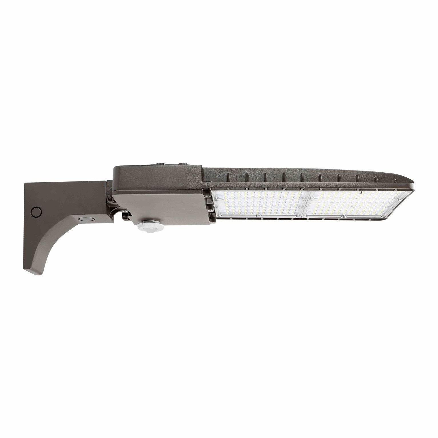 MAL04 300W LED Area Flood Light, 41000 Lumens, Pole Mount, 120-277VAC Dimmable, 4000K, Dark Bronze