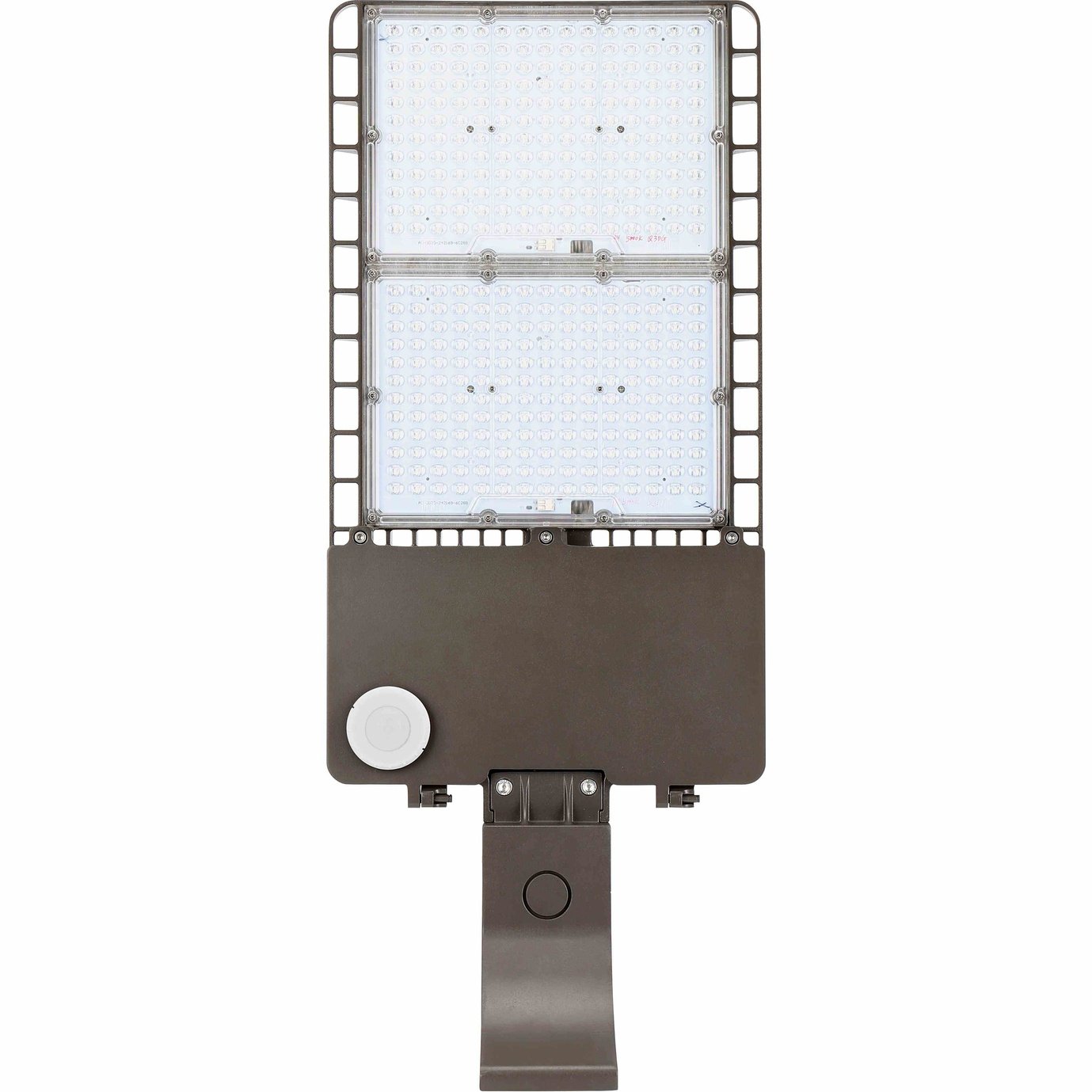 MAL04 300W LED Area Flood Light, 41000 Lumens, Pole Mount, 120-277VAC Dimmable, 4000K, Dark Bronze