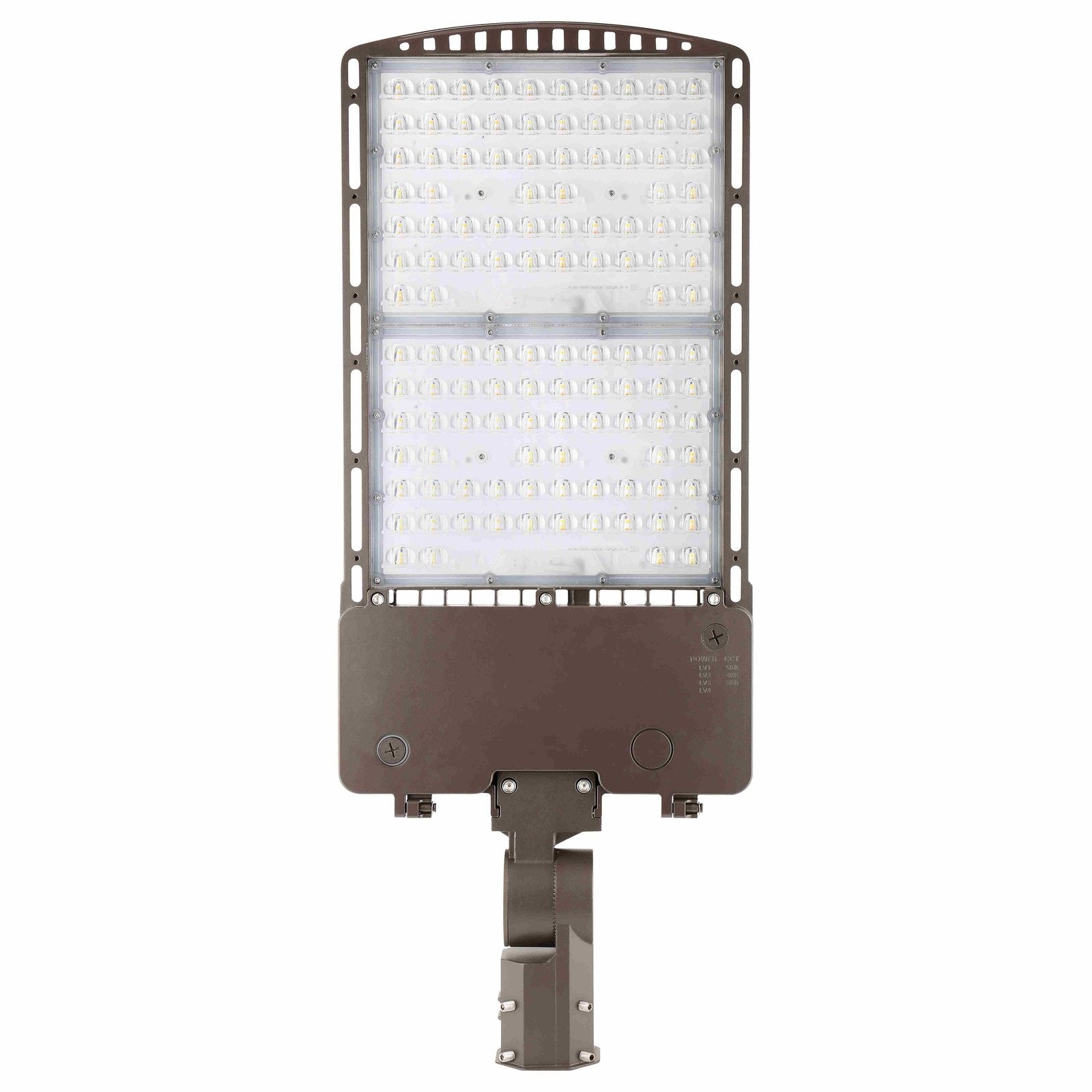 MAL08 LED Area Flood Light 300W 42000 Lumens 120-277VAC Type 3, CCT Selectable 5000K/4000K/3000K and Power Adjustable) - Dark Bronze