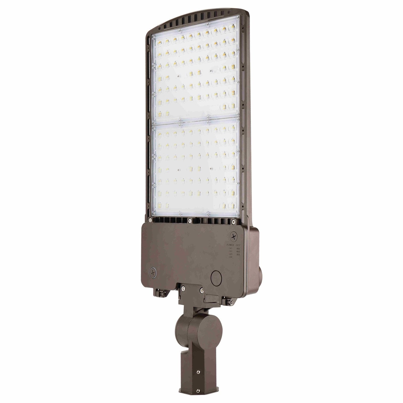MAL08 LED Area Flood Light 300W 42000 Lumens 120-277VAC Type 3, CCT Selectable 5000K/4000K/3000K and Power Adjustable) - Dark Bronze
