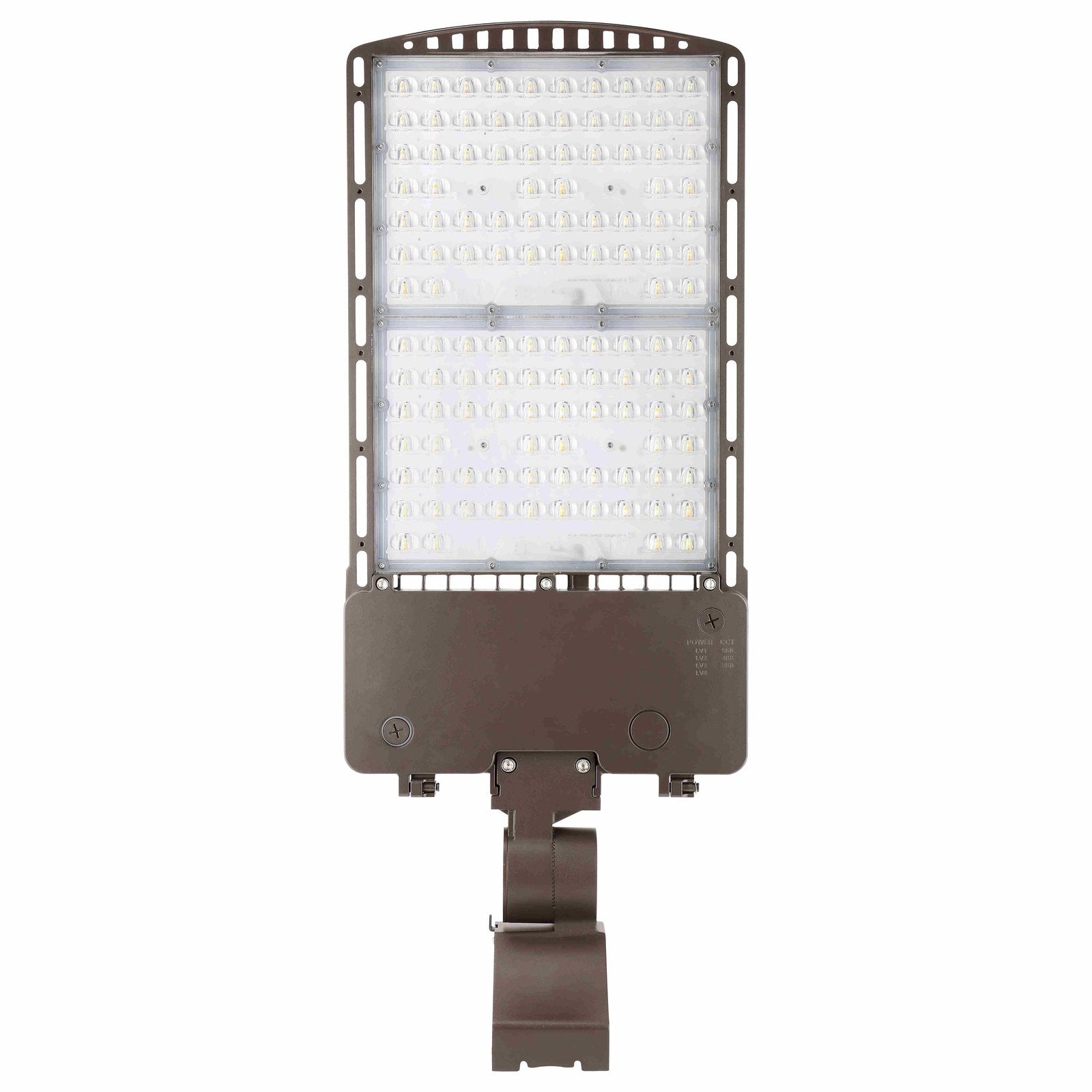 MAL08 LED Area Flood Light 300W 42000 Lumens 120-277VAC Type 3, CCT Selectable 5000K/4000K/3000K and Power Adjustable) - Dark Bronze