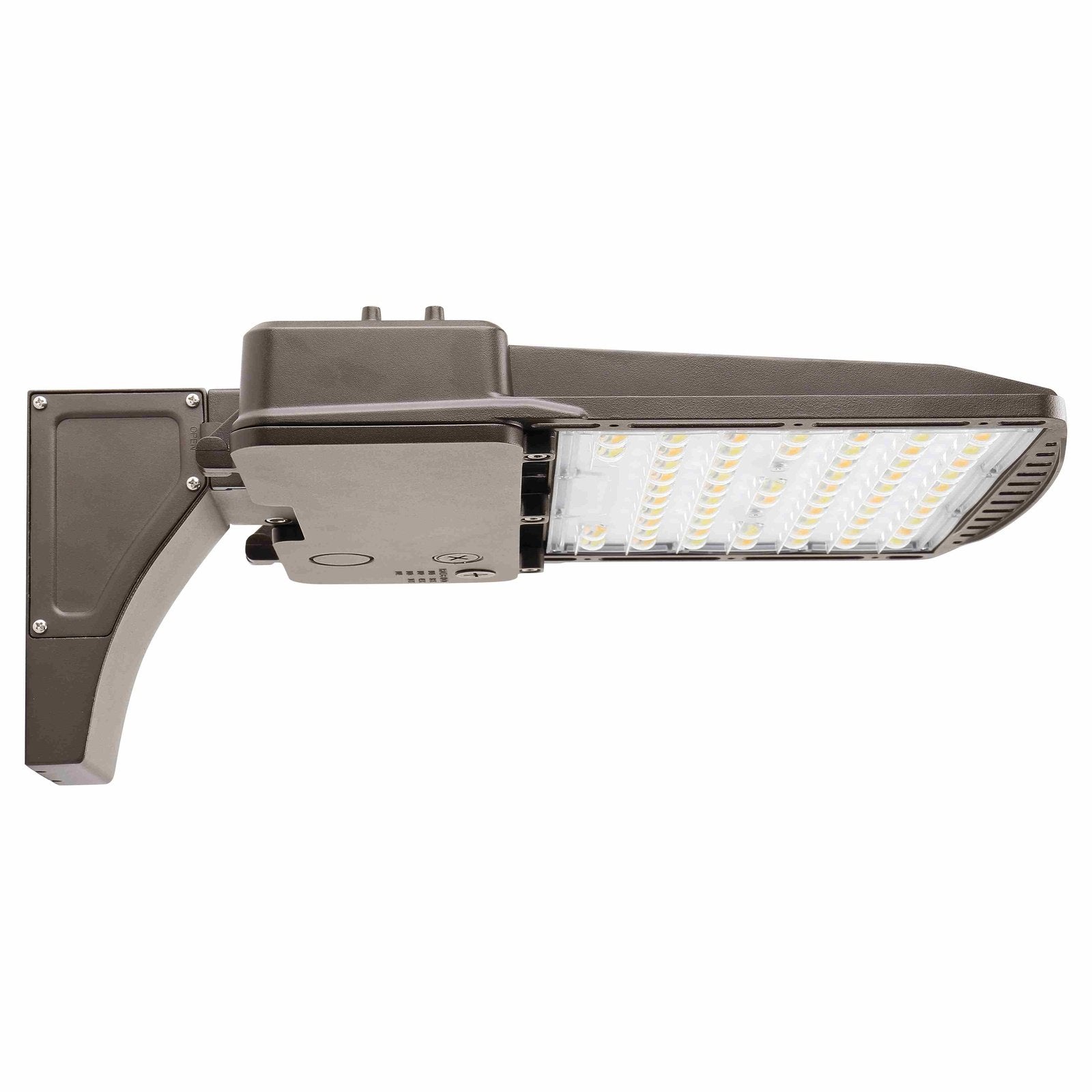MAL08 LED Area Flood Light 140W, 120-277V, Type 3, 5000K/4000K/3000K CCT and Power Adjustable - Dark Bronze
