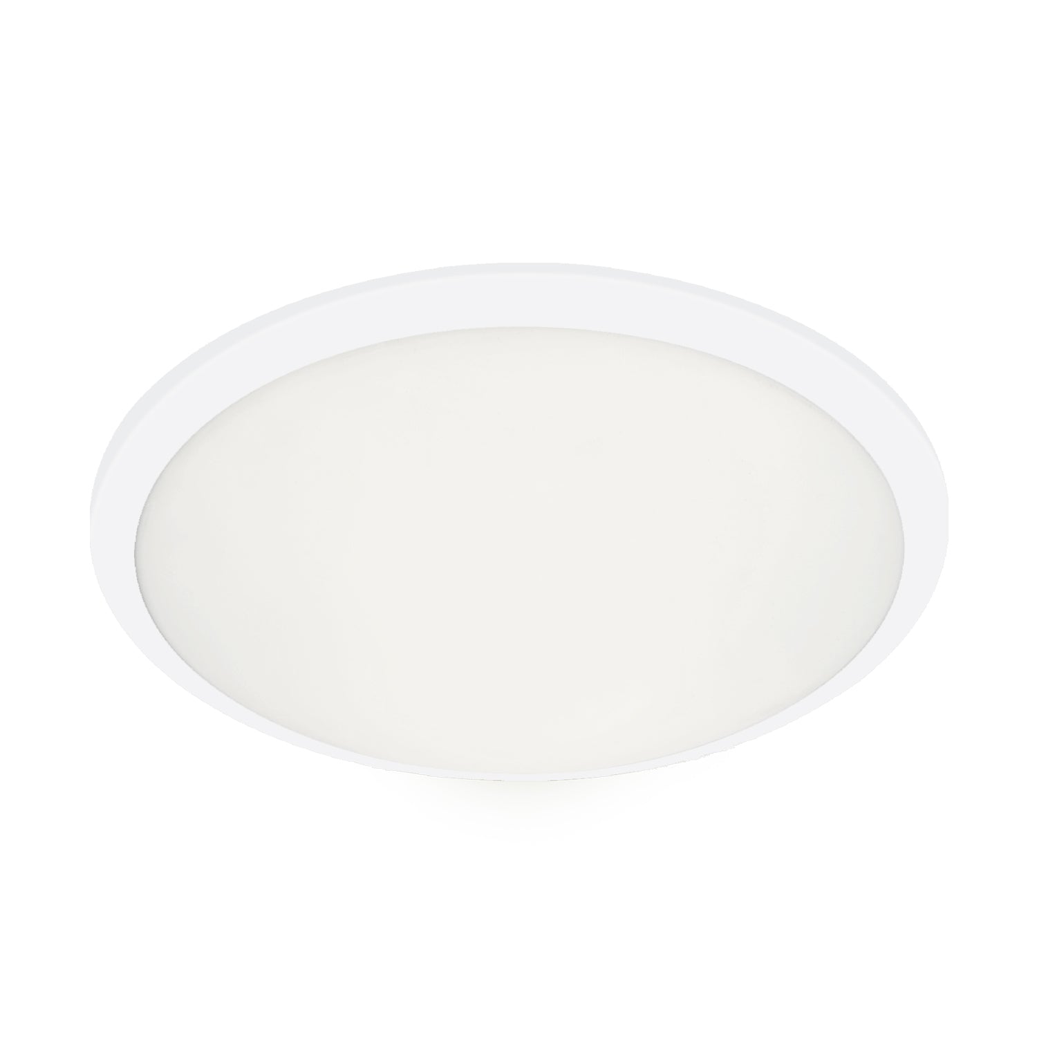 Malta 15-in White LED Flush Mount
