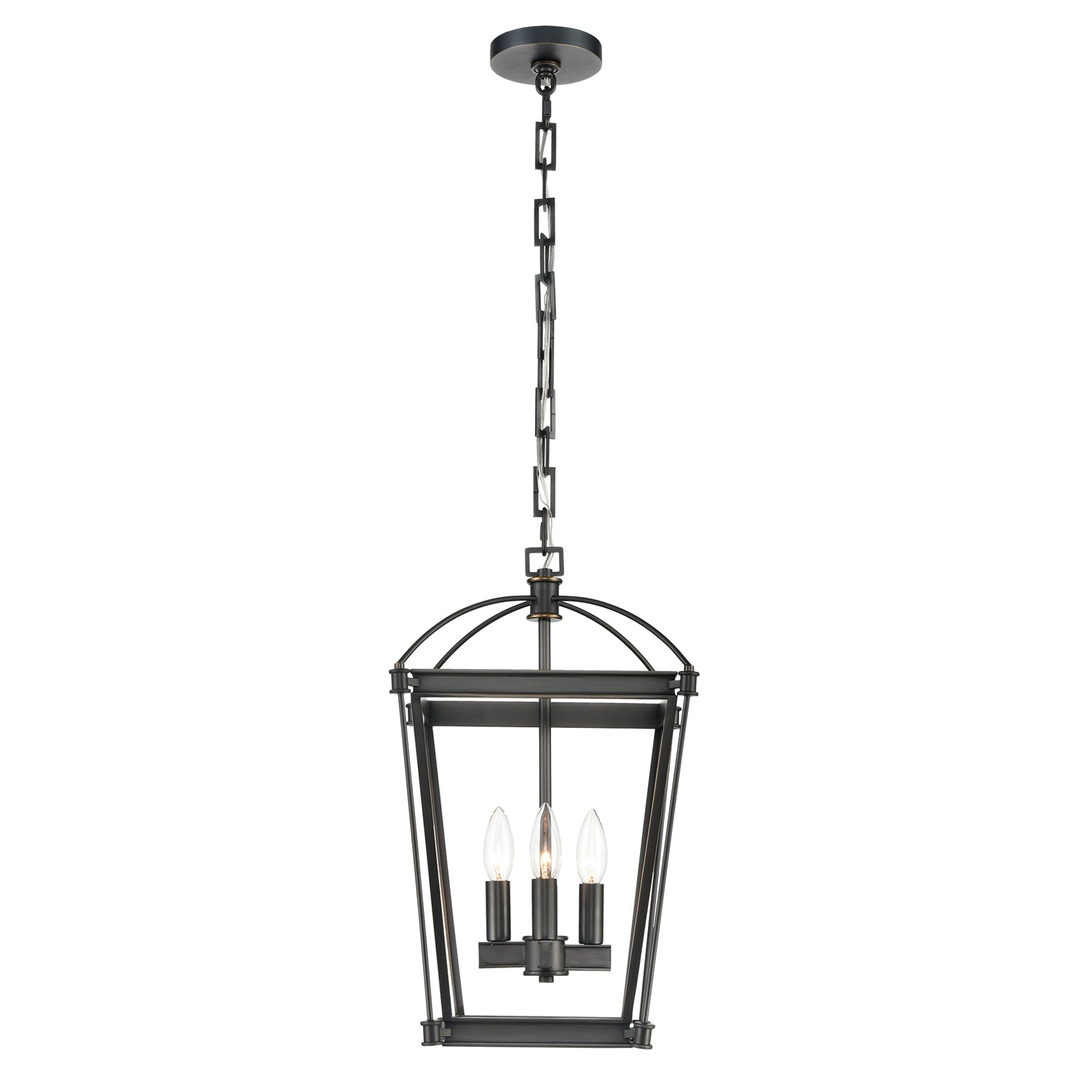 Manor Urban Bronze 4 Lights Pendant