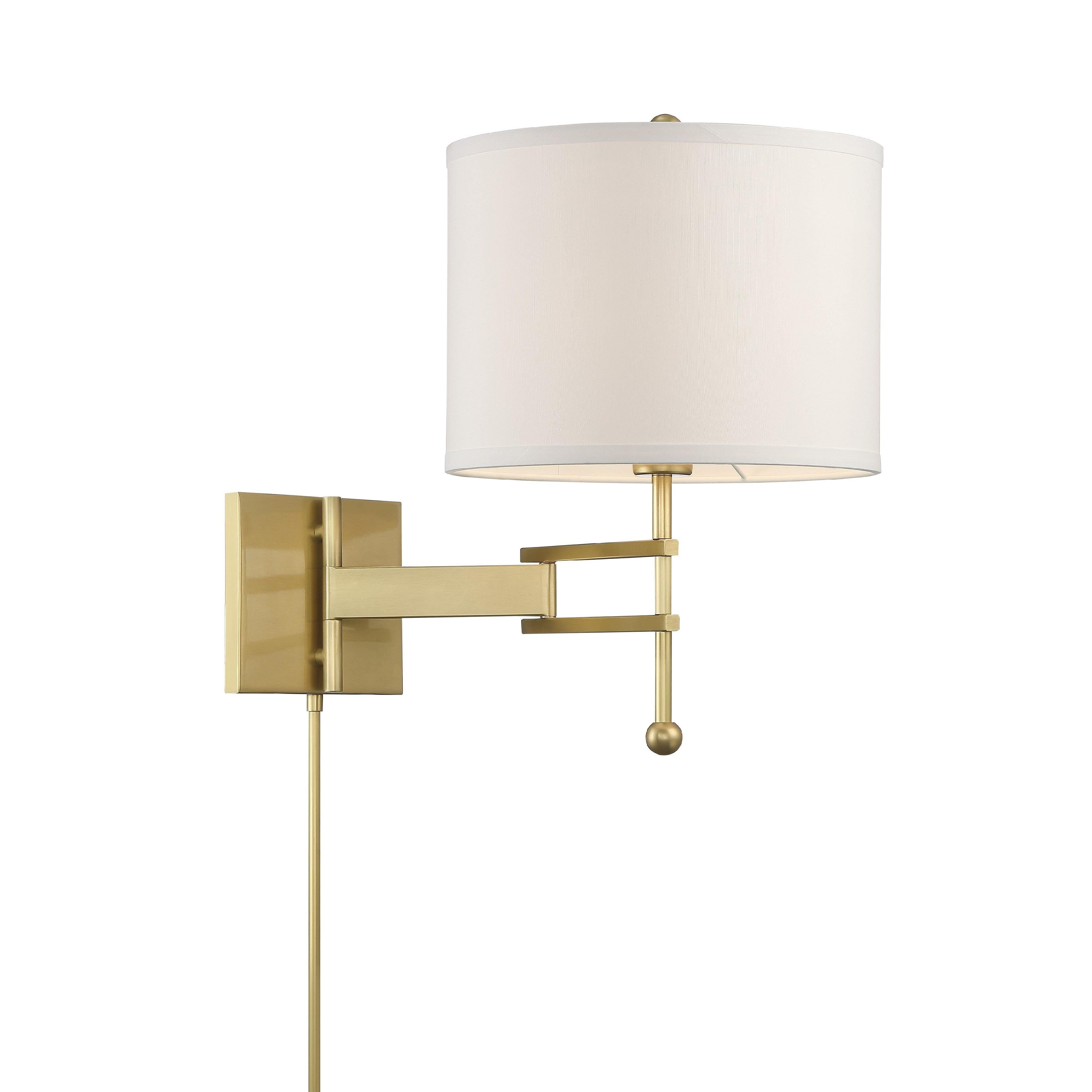 Crystorama Marshall MAR-A8031-AG – 12.5 Inch – 1 Light – Sconce – Aged Brass – Dry Rated