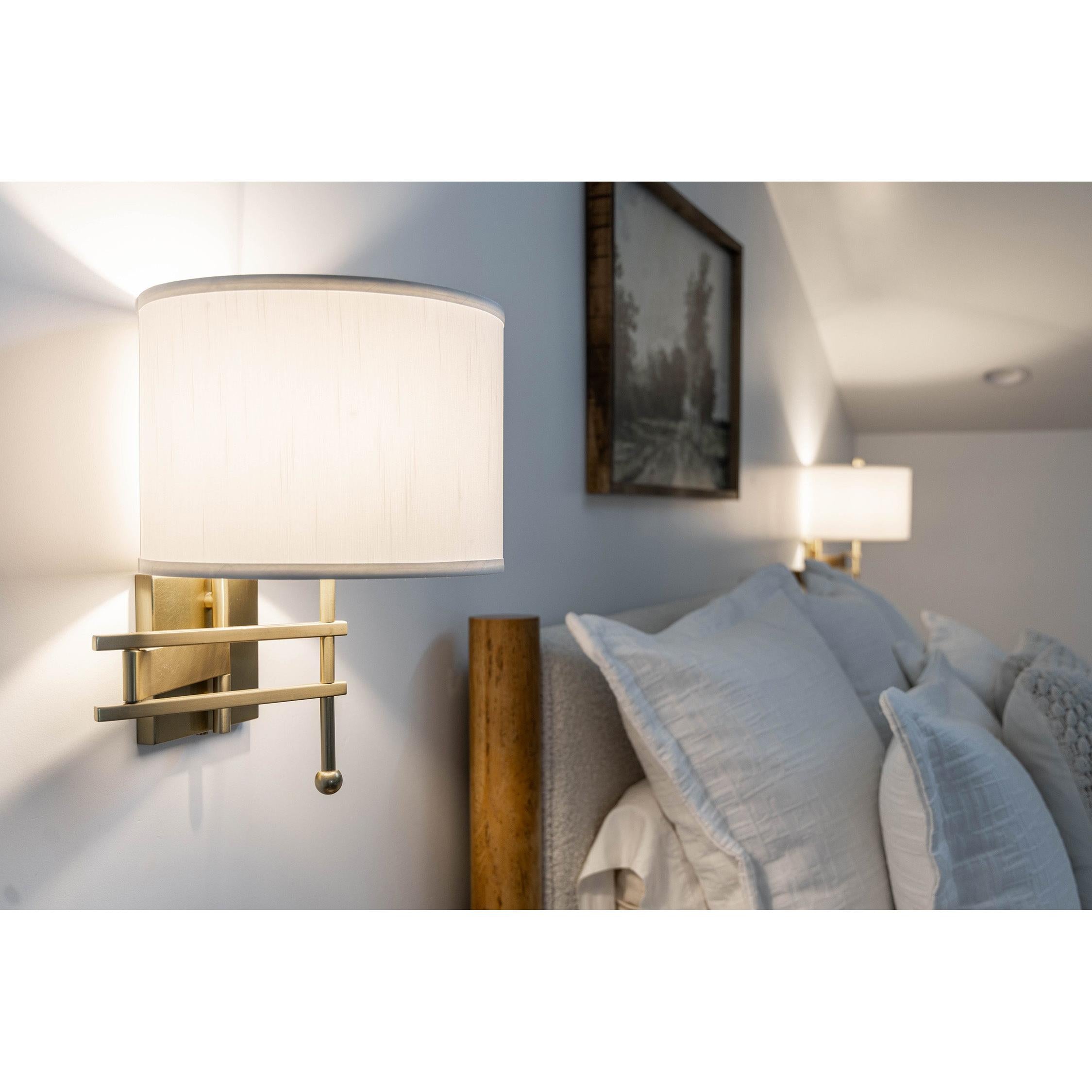 Crystorama Marshall MAR-A8031-AG – 12.5 Inch – 1 Light – Sconce – Aged Brass – Dry Rated