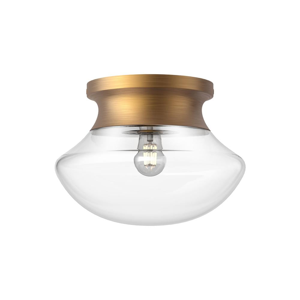 Alora Lighting MARCEL FM464012AG Flush Mount - Aged Gold