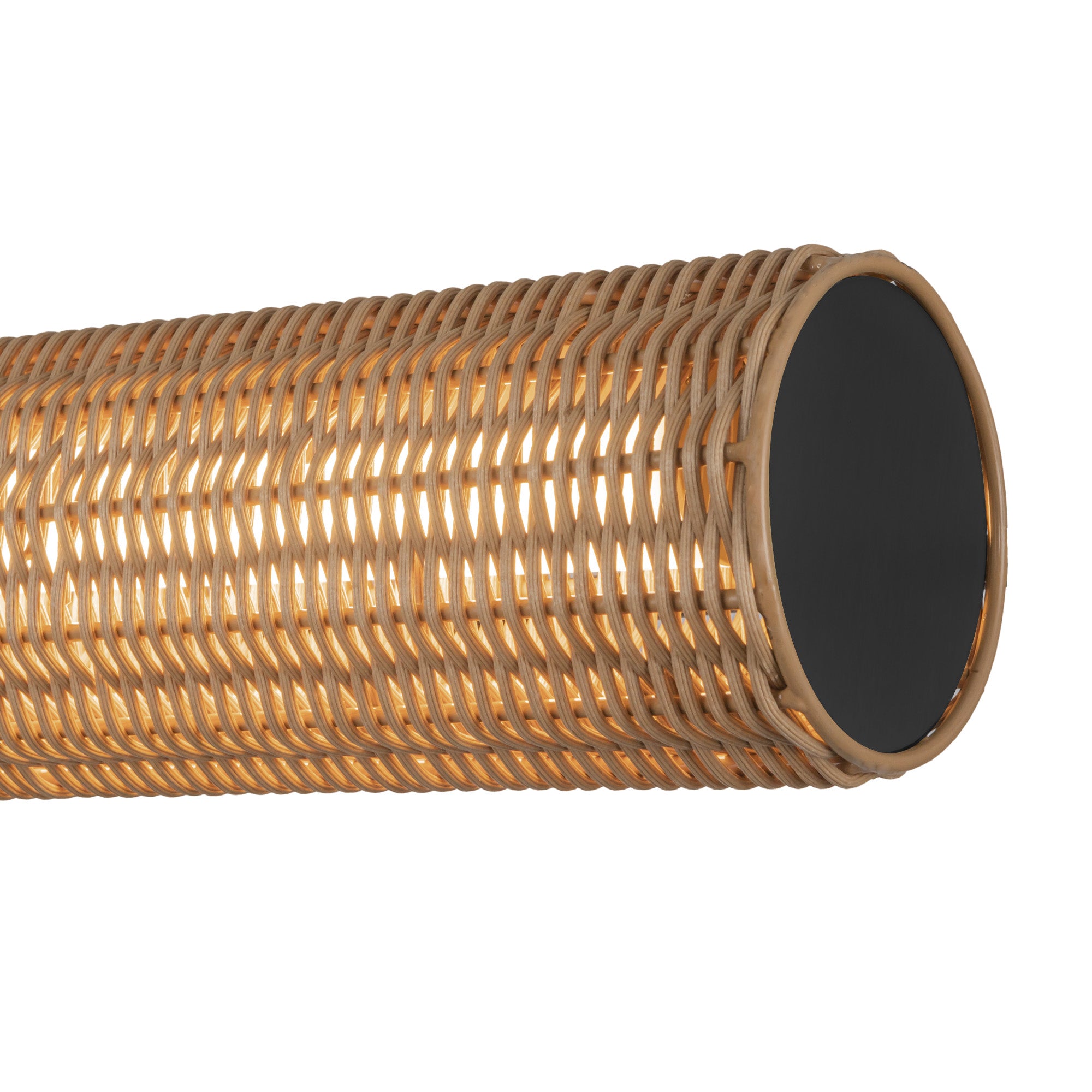 Maris 42-in Matte Black LED Linear Pendant