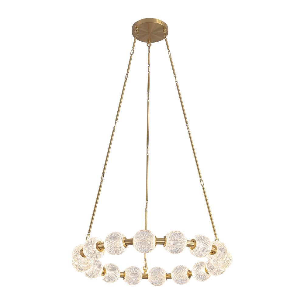 Alora Lighting MARNI CH321032NB-UNV-010 Chandelier - Natural Brass