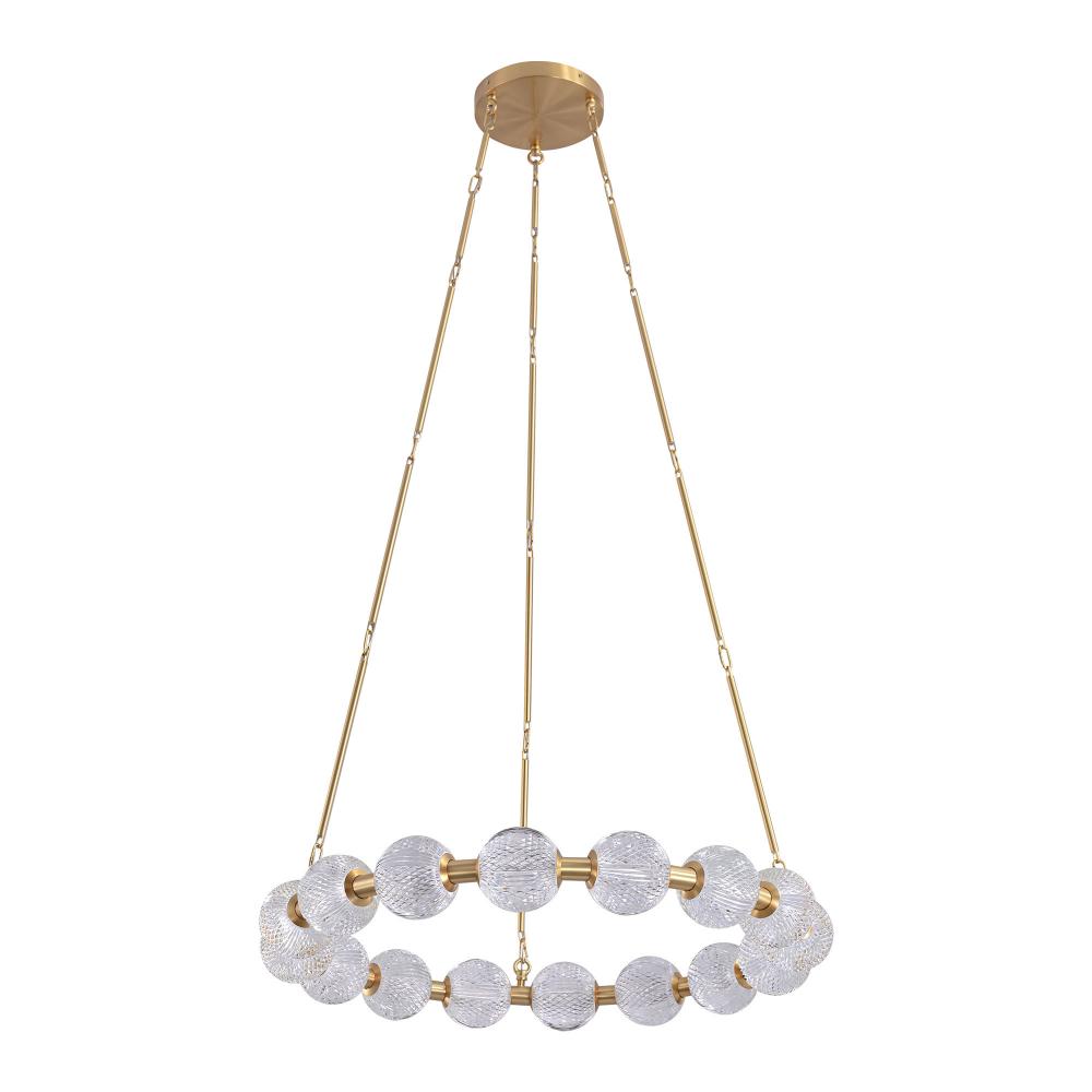 Alora Lighting MARNI CH321032NB-UNV-010 Chandelier - Natural Brass