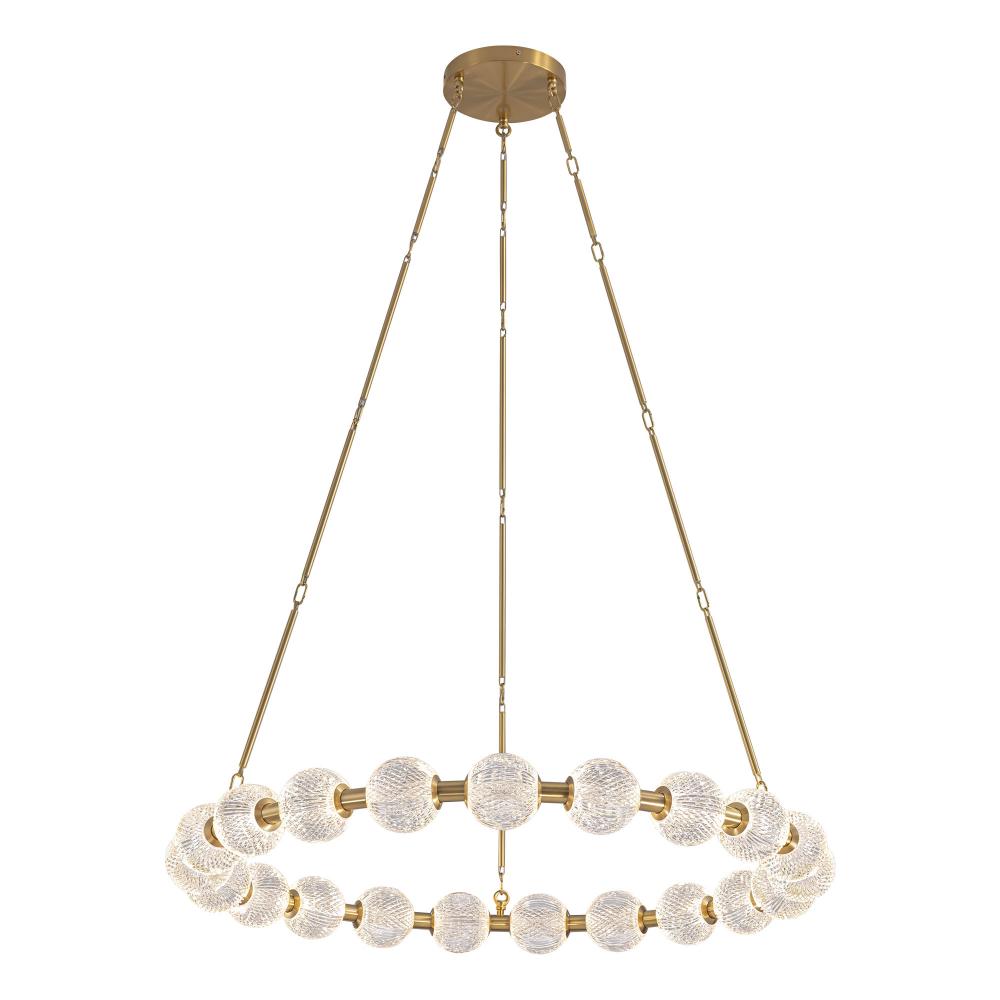 Alora Lighting MARNI CH321041NB-UNV-010 Chandelier - Natural Brass