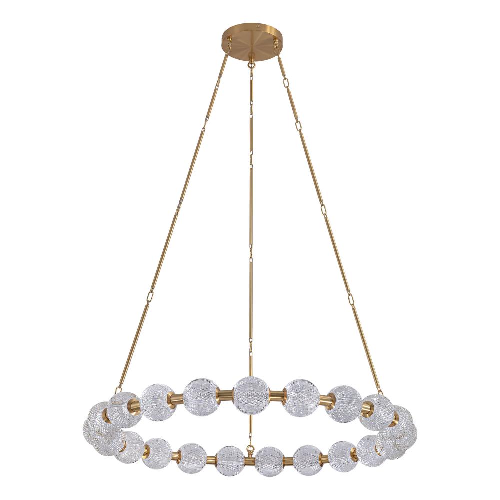 Alora Lighting MARNI CH321041NB-UNV-010 Chandelier - Natural Brass