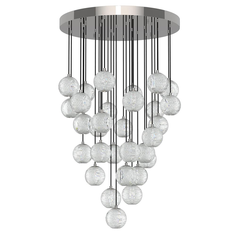 Alora Lighting MARNI MP321230PN Pendant - Polished Nickel