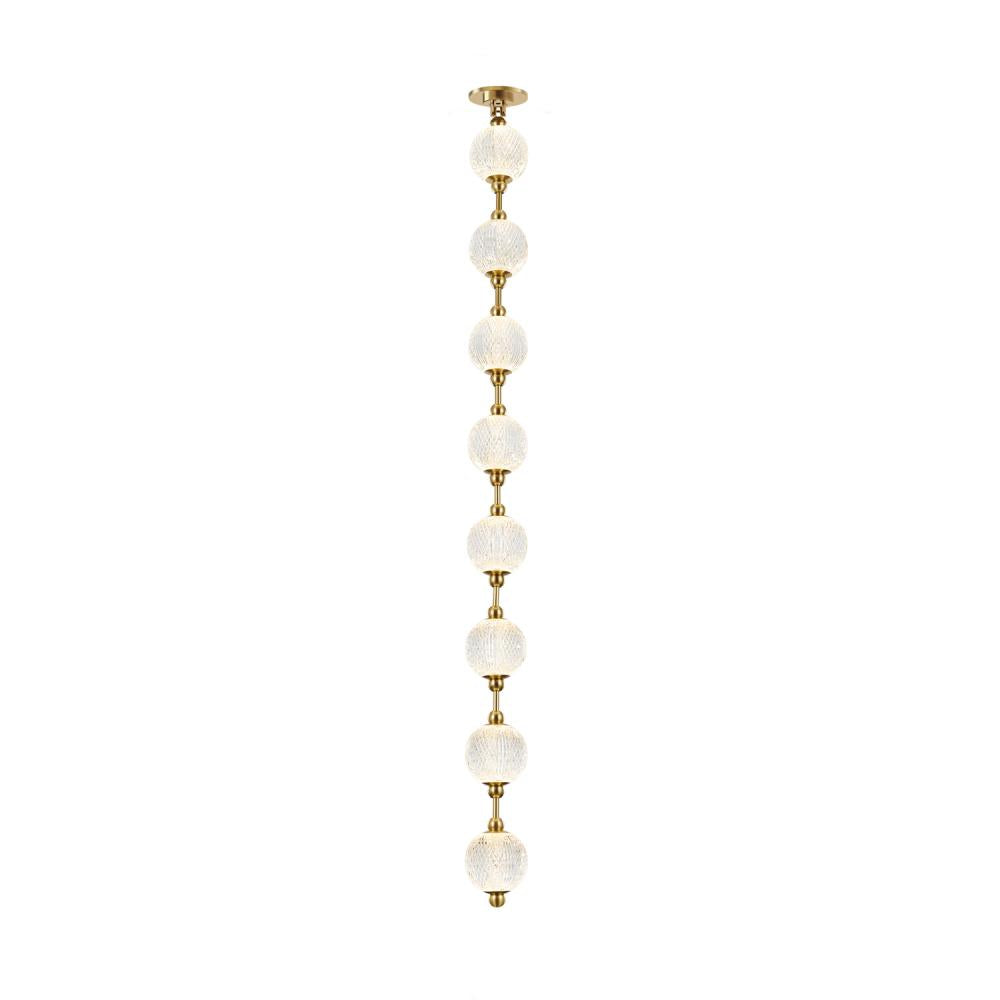 Alora Lighting MARNI PD321708NB-RT Pendant - Natural Brass