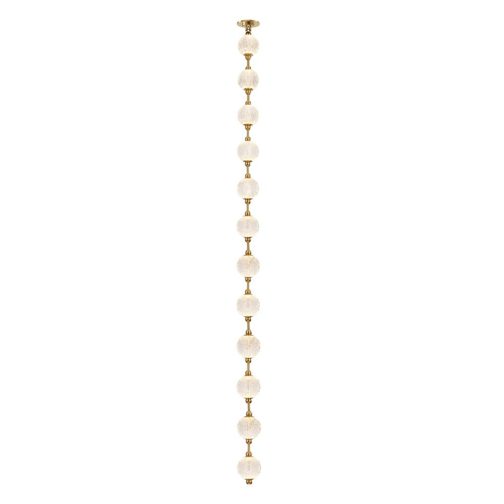 Alora Lighting MARNI PD321712NB-RT Pendant - Natural Brass