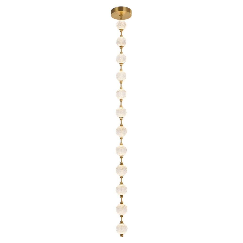 Alora Lighting MARNI PD321712NB Pendant - Natural Brass