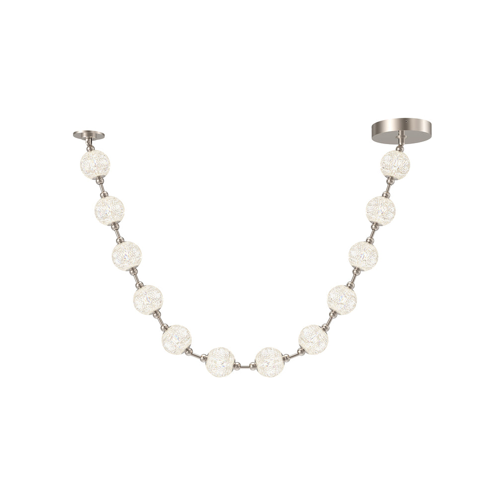 ALORA Lighting PD321712PN Pendant, 7-ft, LED, Polished Nickel