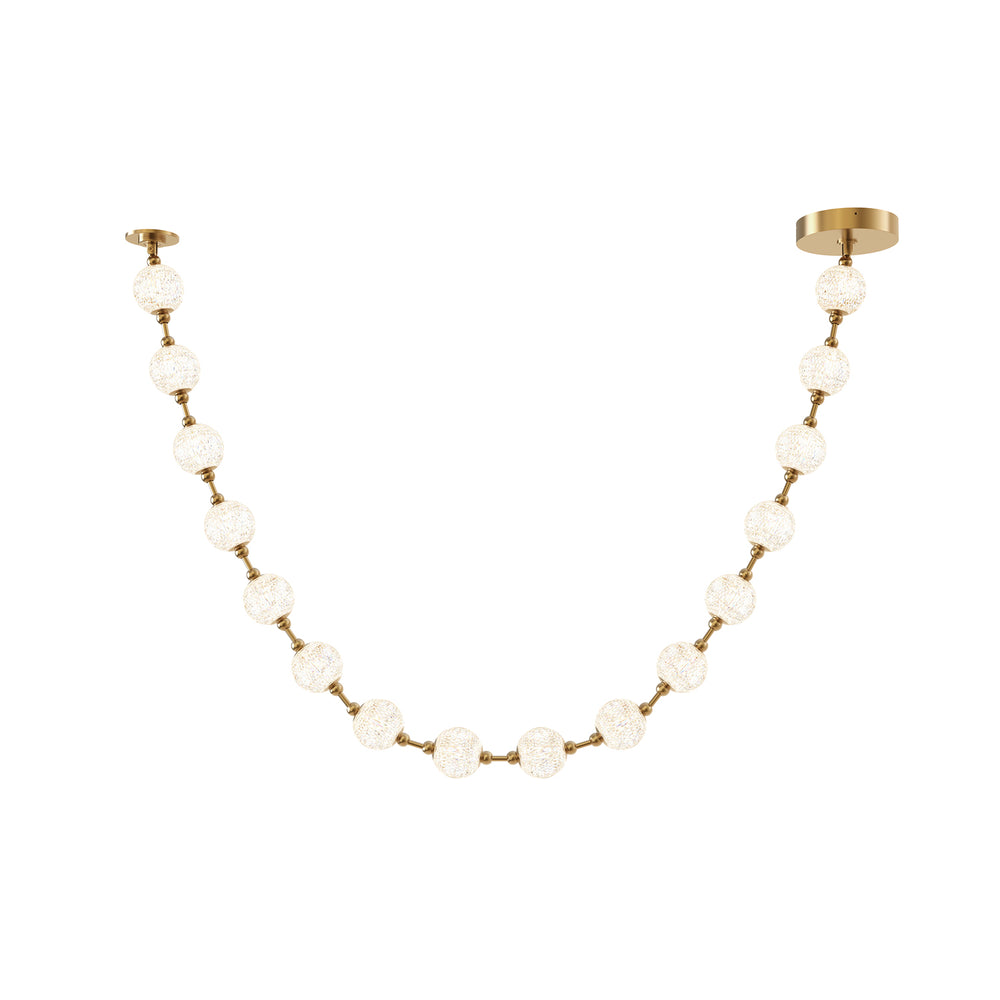 ALORA Lighting PD321716NB Pendant, LED, Natural Brass