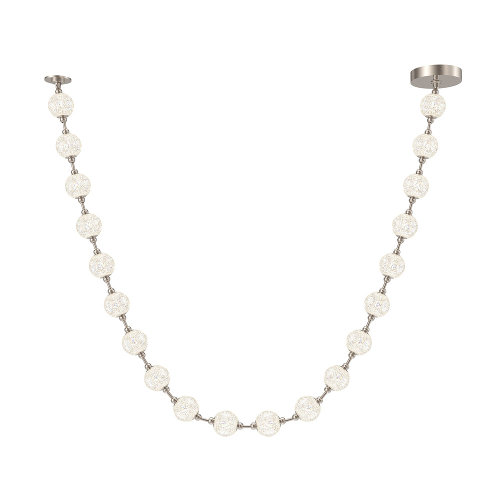 ALORA Lighting Marni PD321720PN Pendant, 12-ft, LED, Polished Nickel