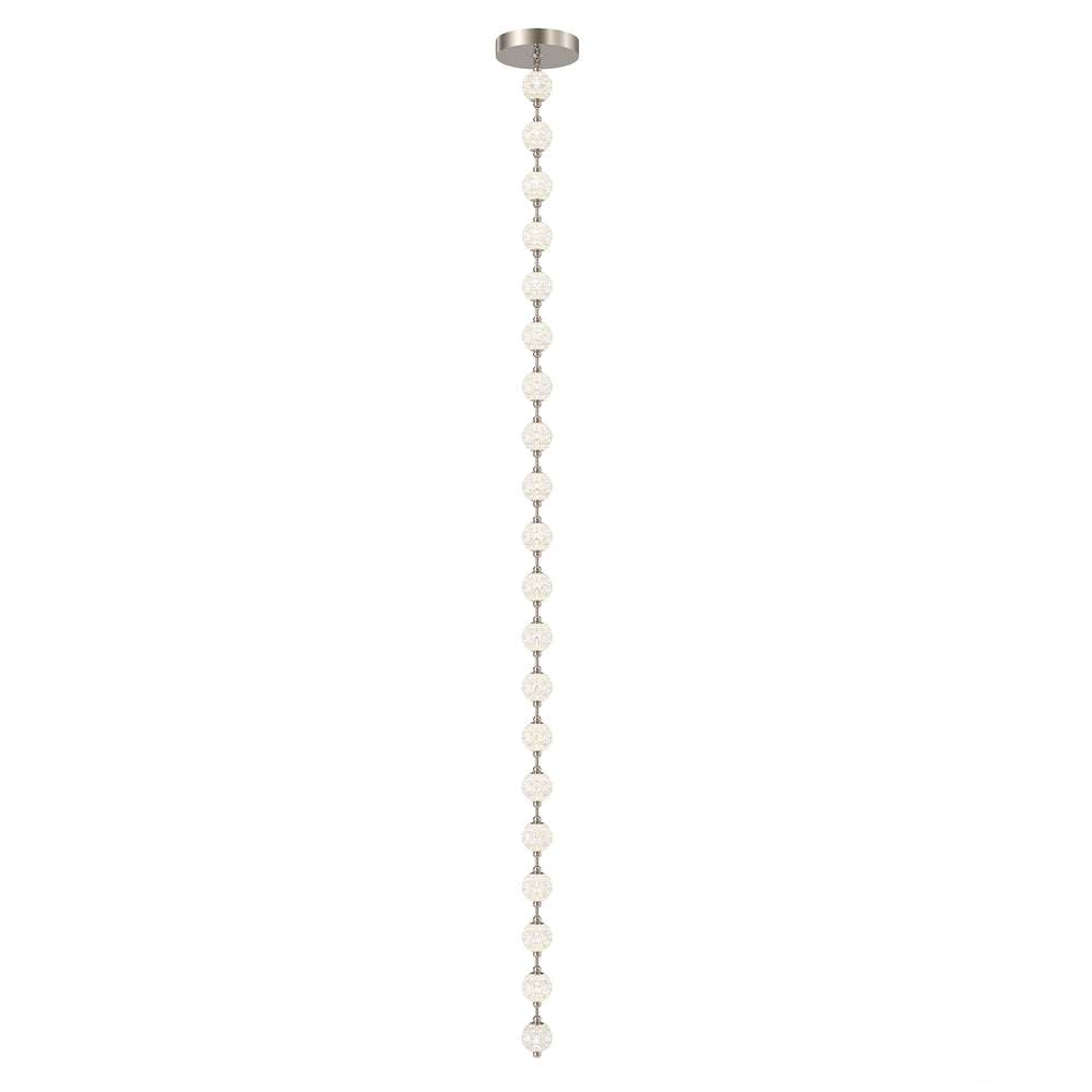 ALORA Lighting Marni PD321720PN Pendant, 12-ft, LED, Polished Nickel