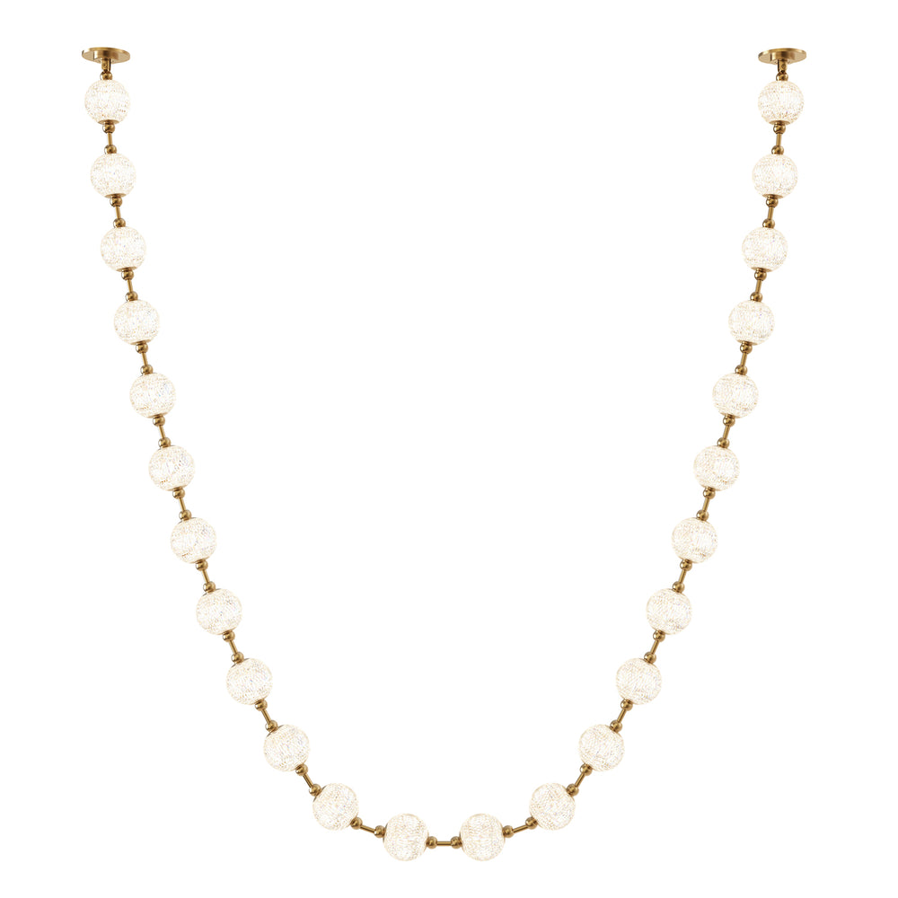 ALORA Lighting PD321724NB-RT Pendant, Natural Brass, 14-ft, LED