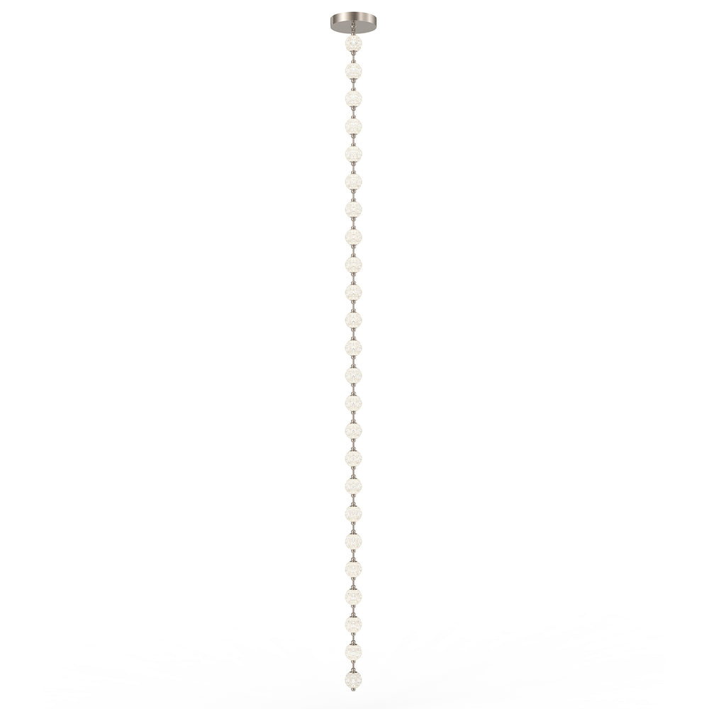 ALORA Lighting PD321724PN Pendant Light, UL Damp Rated, LED Pendant, 115W Watt, Polished Nickel