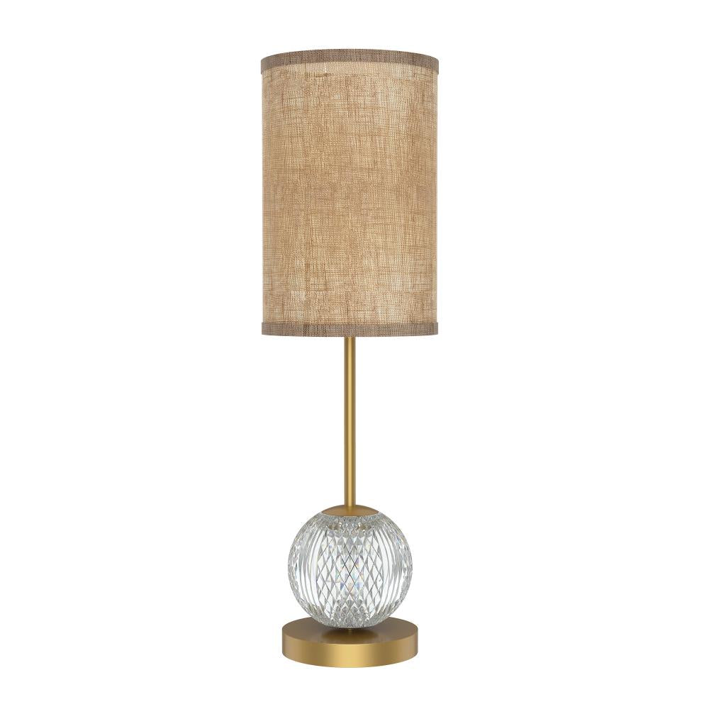 Alora Lighting MARNI TL321201NBWL Lamp - Natural Brass