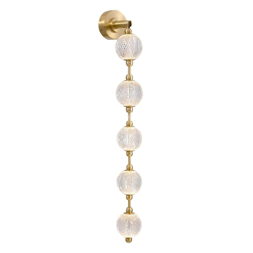 Alora Lighting MARNI WV321005NB-UNV-010 Bathroom Fixture - Natural Brass