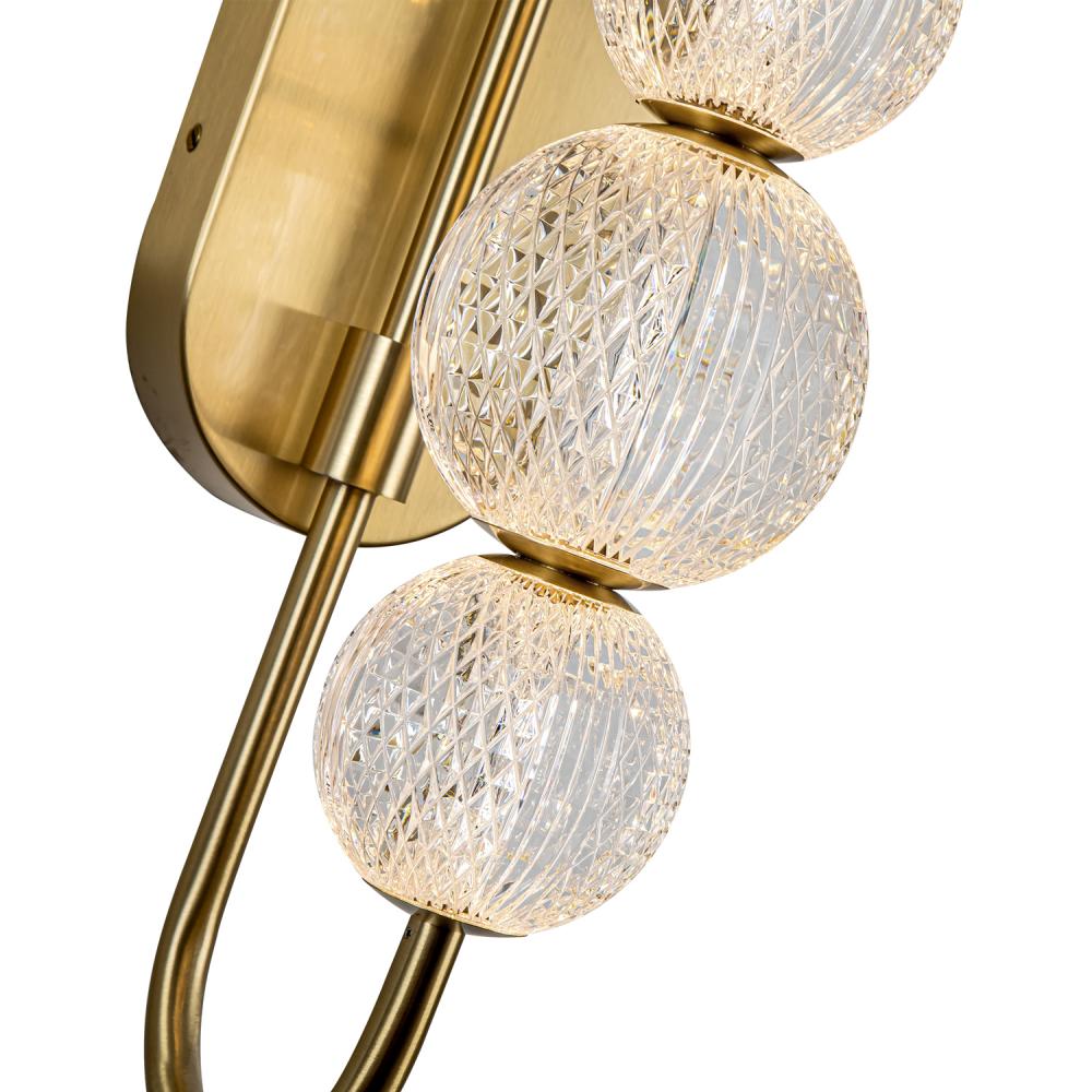 Alora Lighting MARNI WV321628NB Bathroom Fixture - Natural Brass