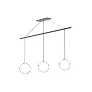 Marquee Black Linear Pendant Canopy System