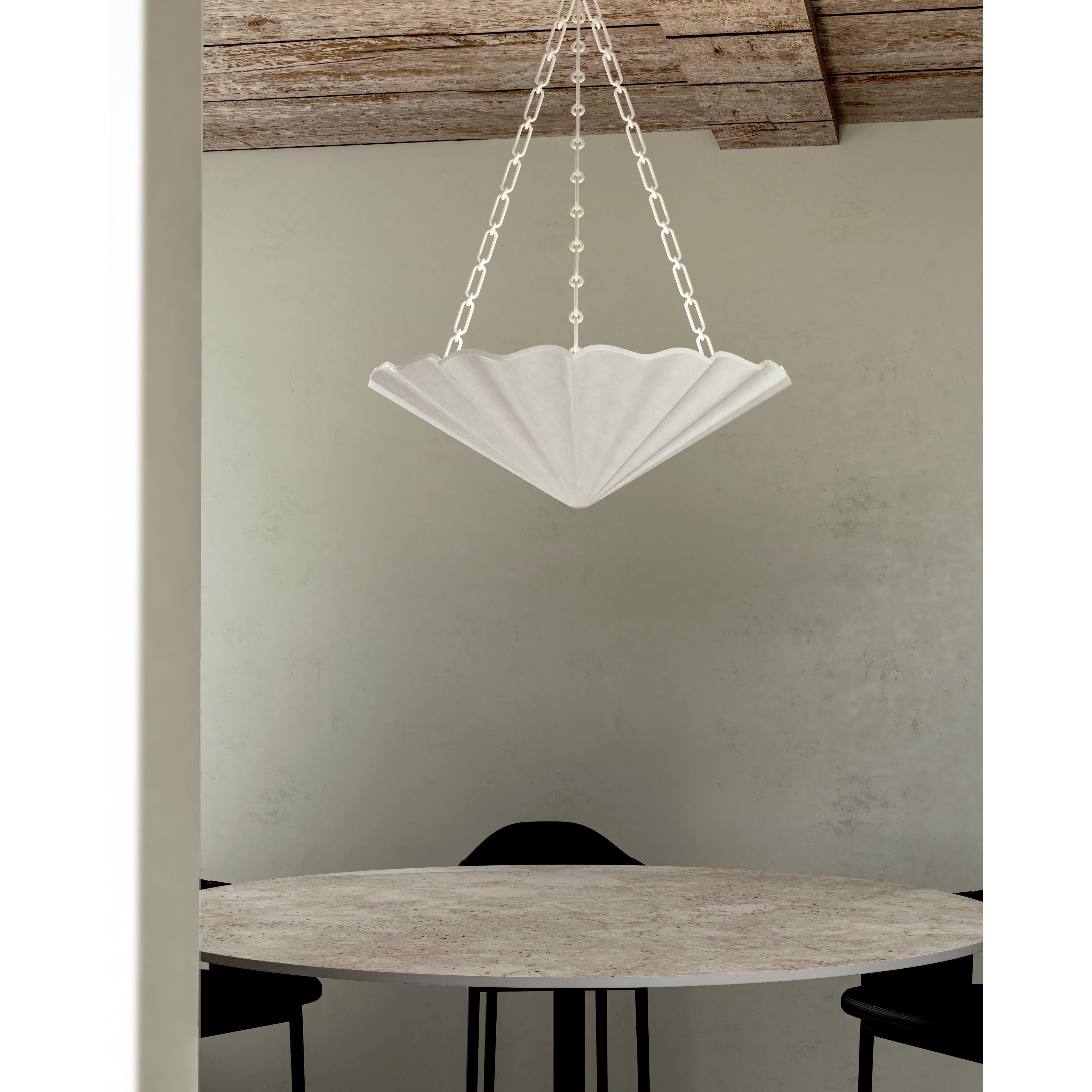 Martine 30-in Antique White 4 Lights Chandeliers