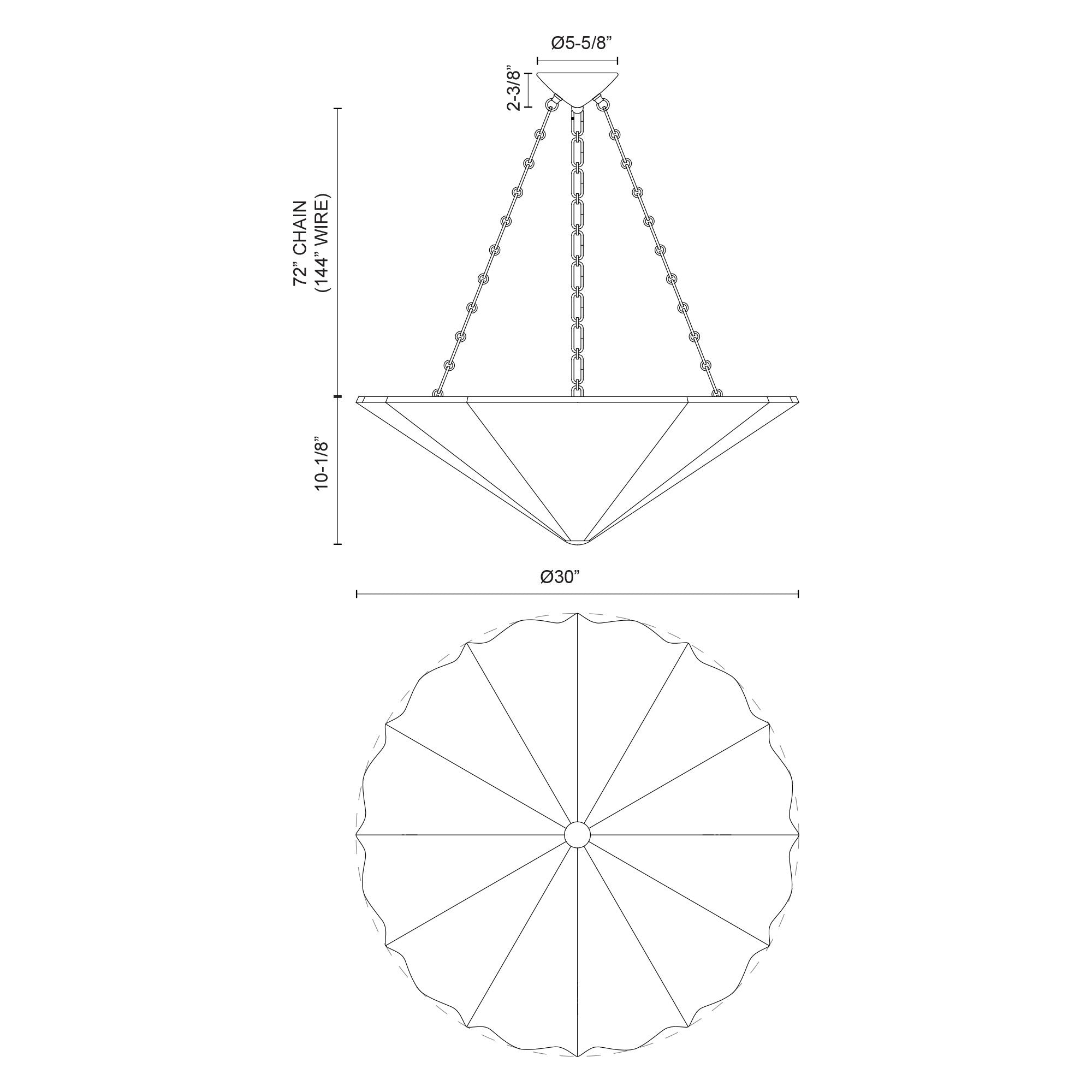 Martine 30-in Antique White 4 Lights Chandeliers