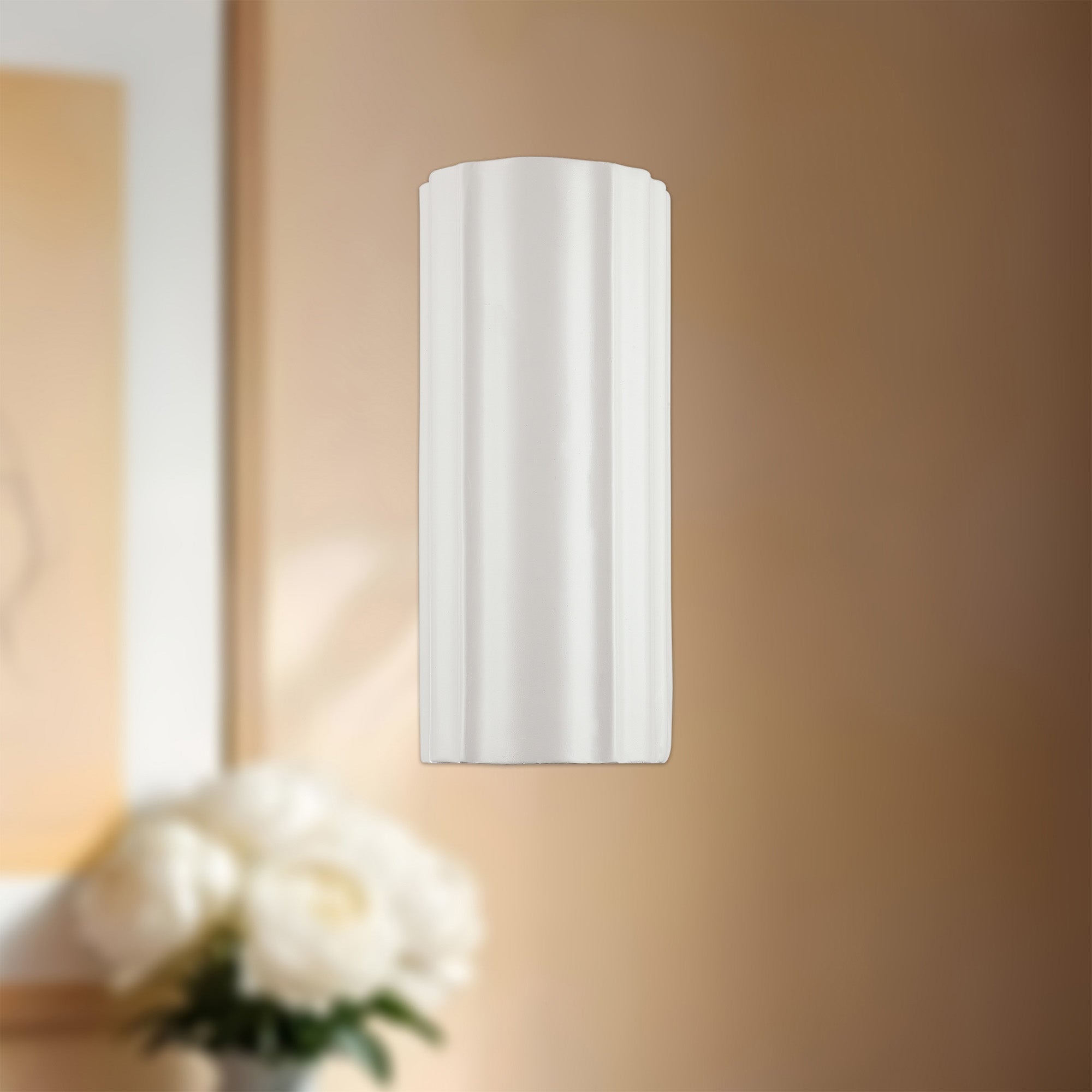 Martine 6-in Antique White 2 Lights Wall/Vanity