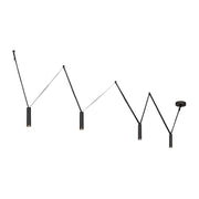 Mason 4-in Urban Bronze LED Linear Pendant